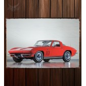 Металлическая табличка Corvette Sting Ray 396 L78 